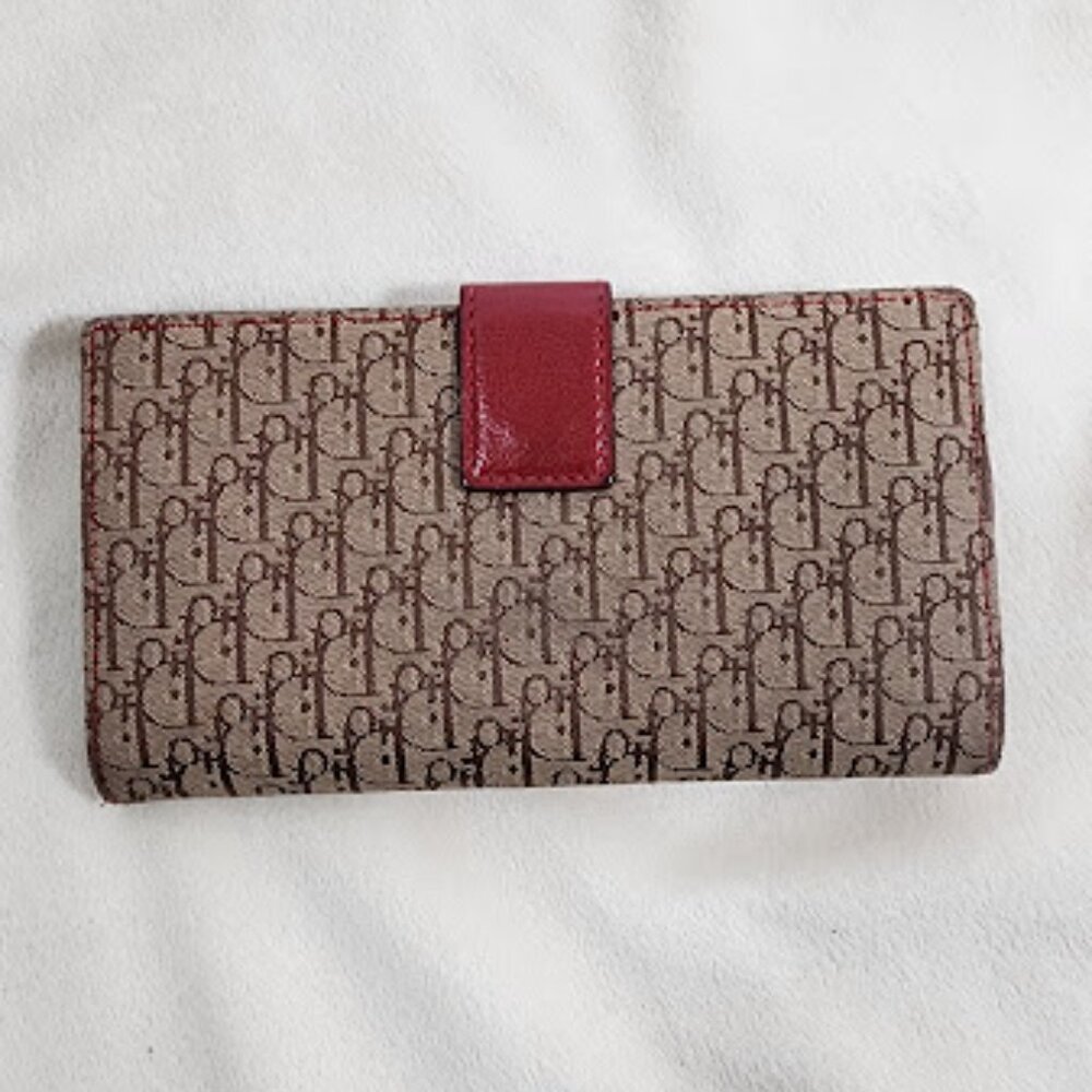 Christian Dior Trotter Canvas Rasta Saddle Wallet. Unique! - Picture 2 of 15